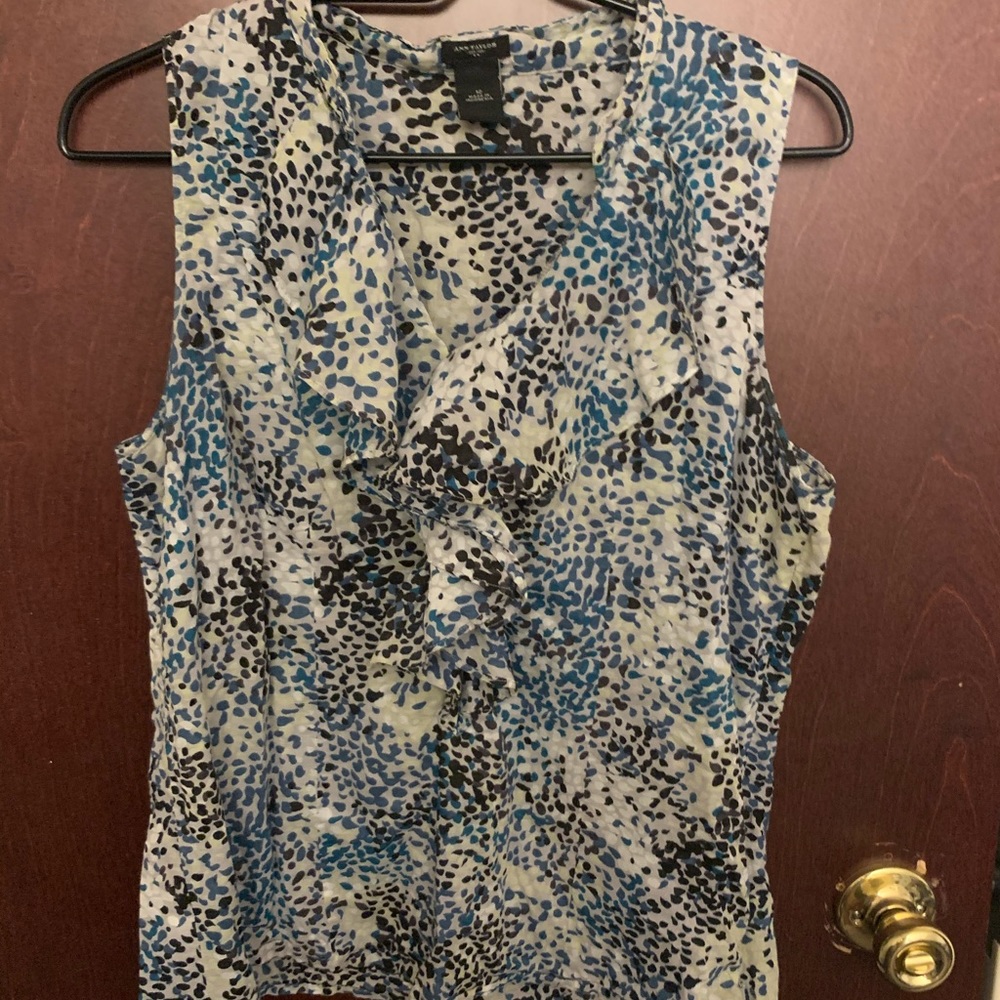 Ann Taylor Dressy Sleeveless Top